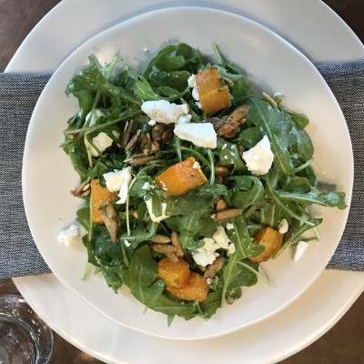 Butternut Squash Chèvre Arugula