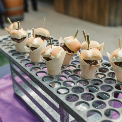 Burger and Fries Cone