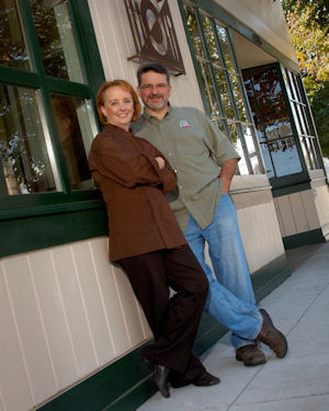 Jim and Amber Balshaw of Preferred Sonoma Caterers
