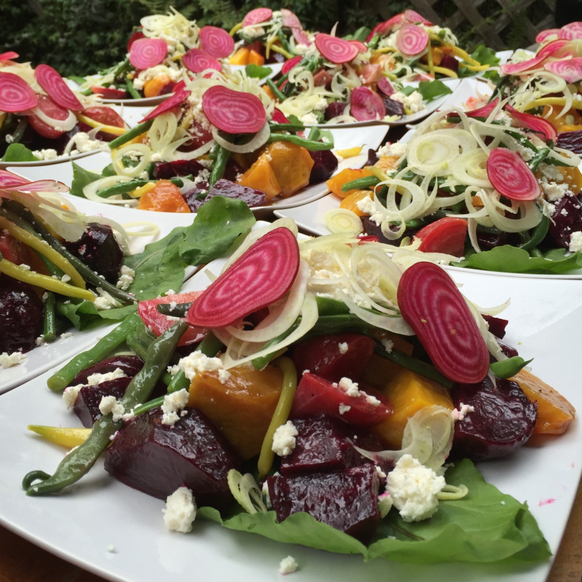 Vegan, vegetarian and gluten-free catering options